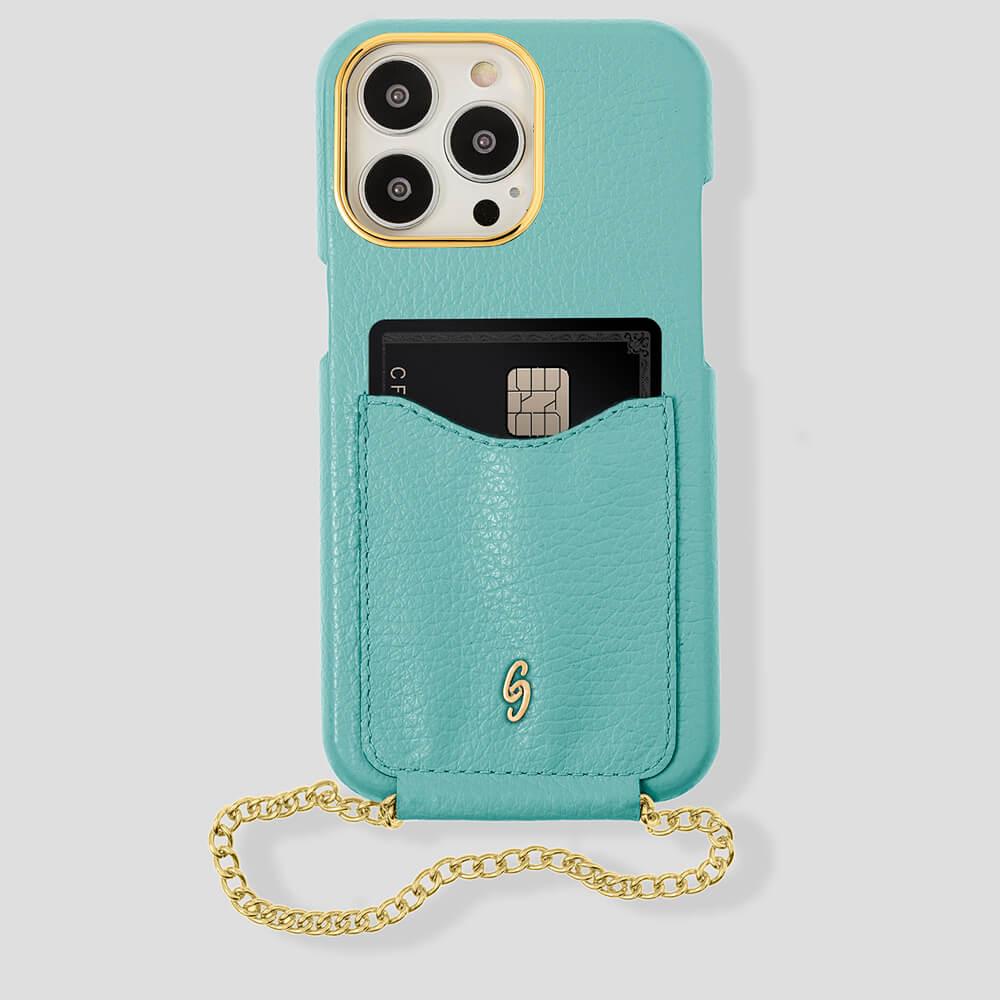 Cardholder Calfskin Case for iPhone 14 Pro Max - Gatti Luxury