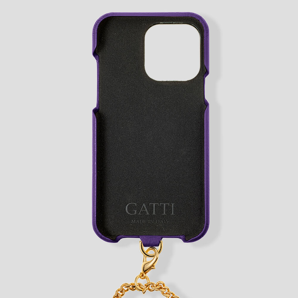 Necklace Calfskin Case for iPhone 14 Pro Max