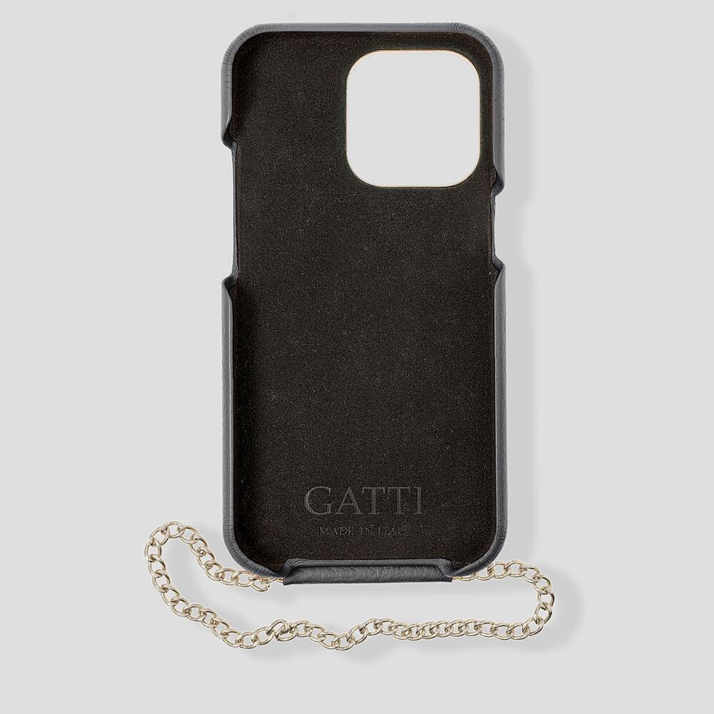 Cardholder Calfskin Case for iPhone 14 Plus - Gatti Luxury