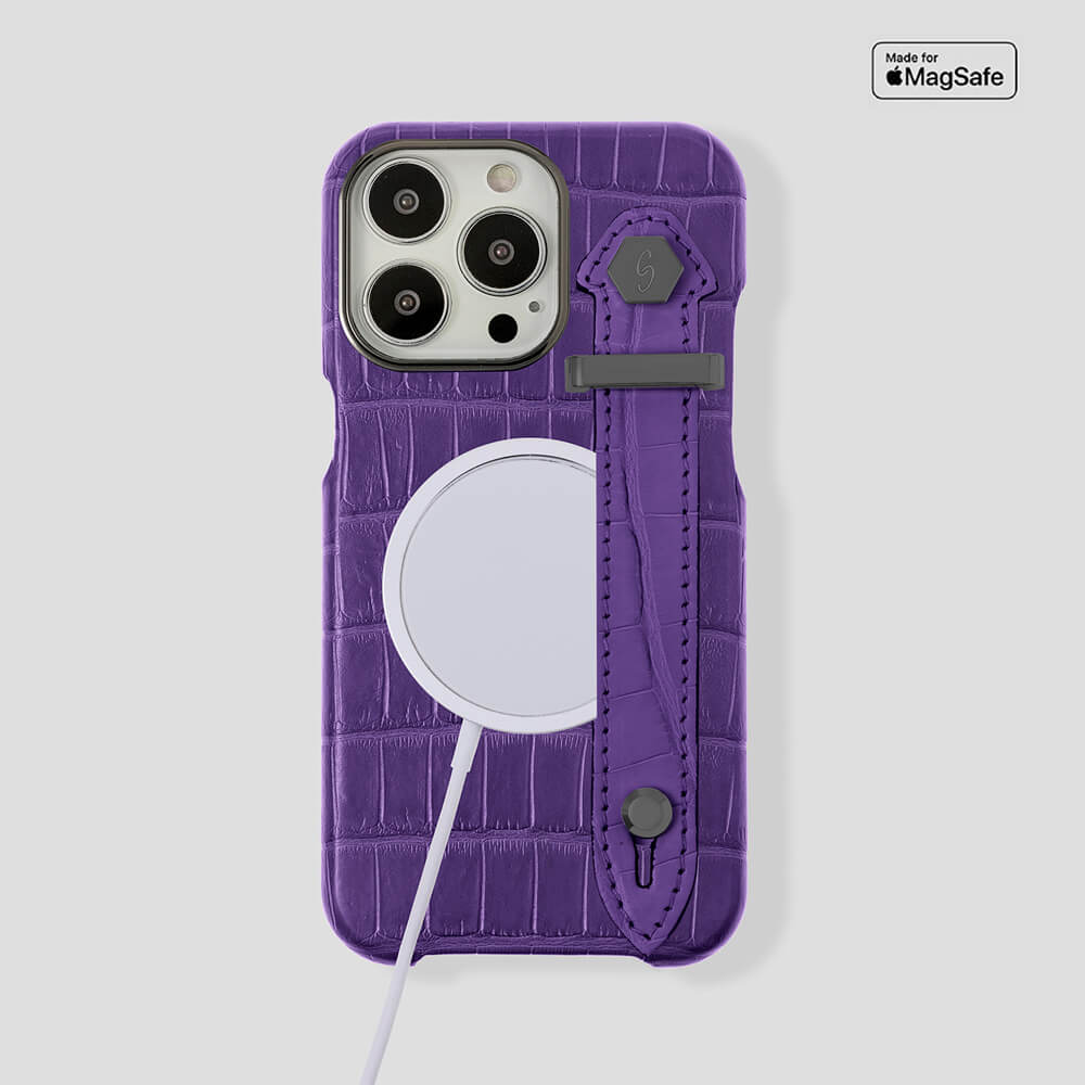 Loop Metal Strap Alligator Case for iPhone 14