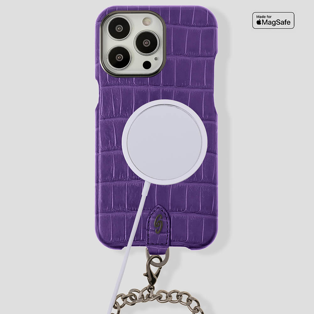 Necklace Alligator Case for iPhone 14 Plus