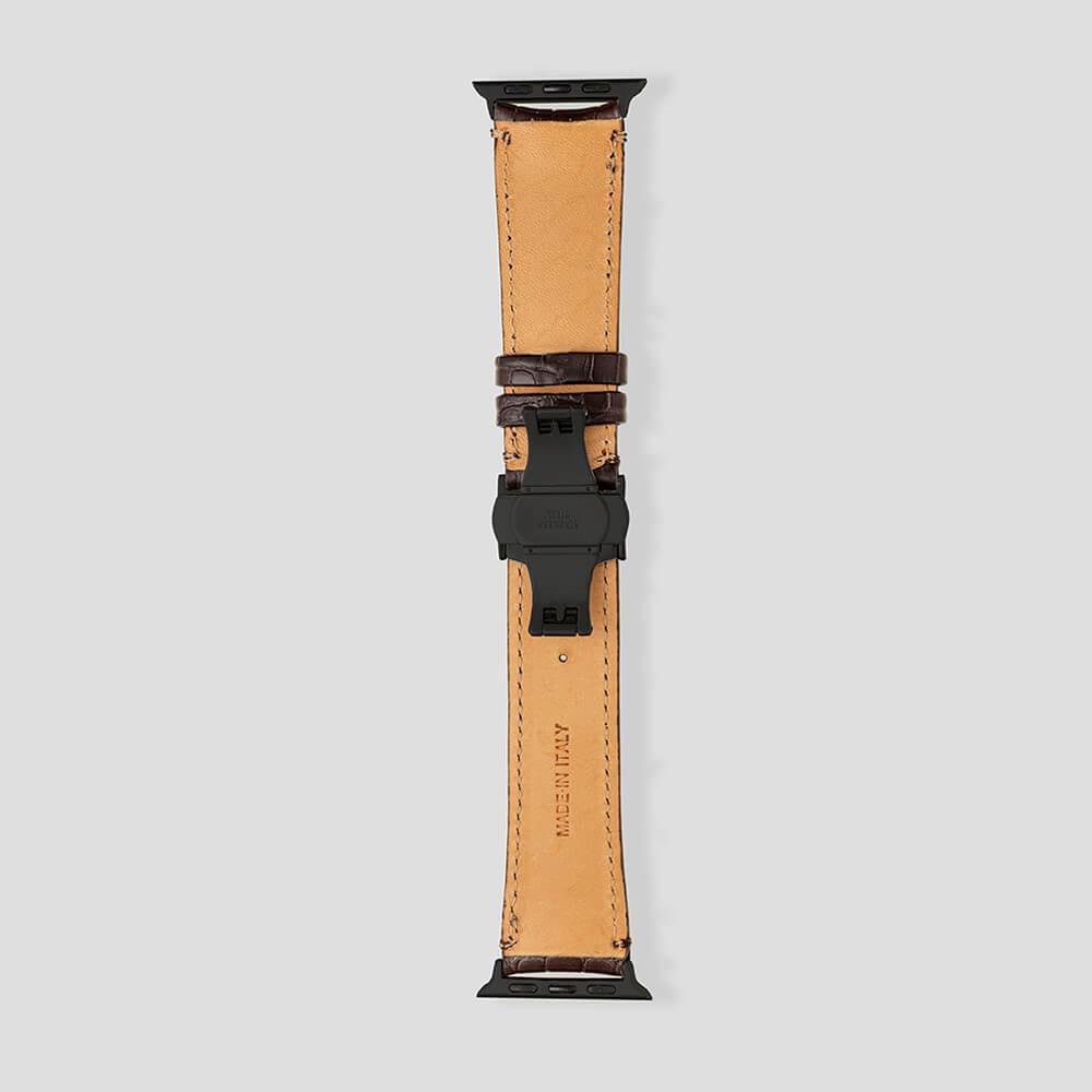 Apple Watch 40mm Strap in Alligator - gattiluxury