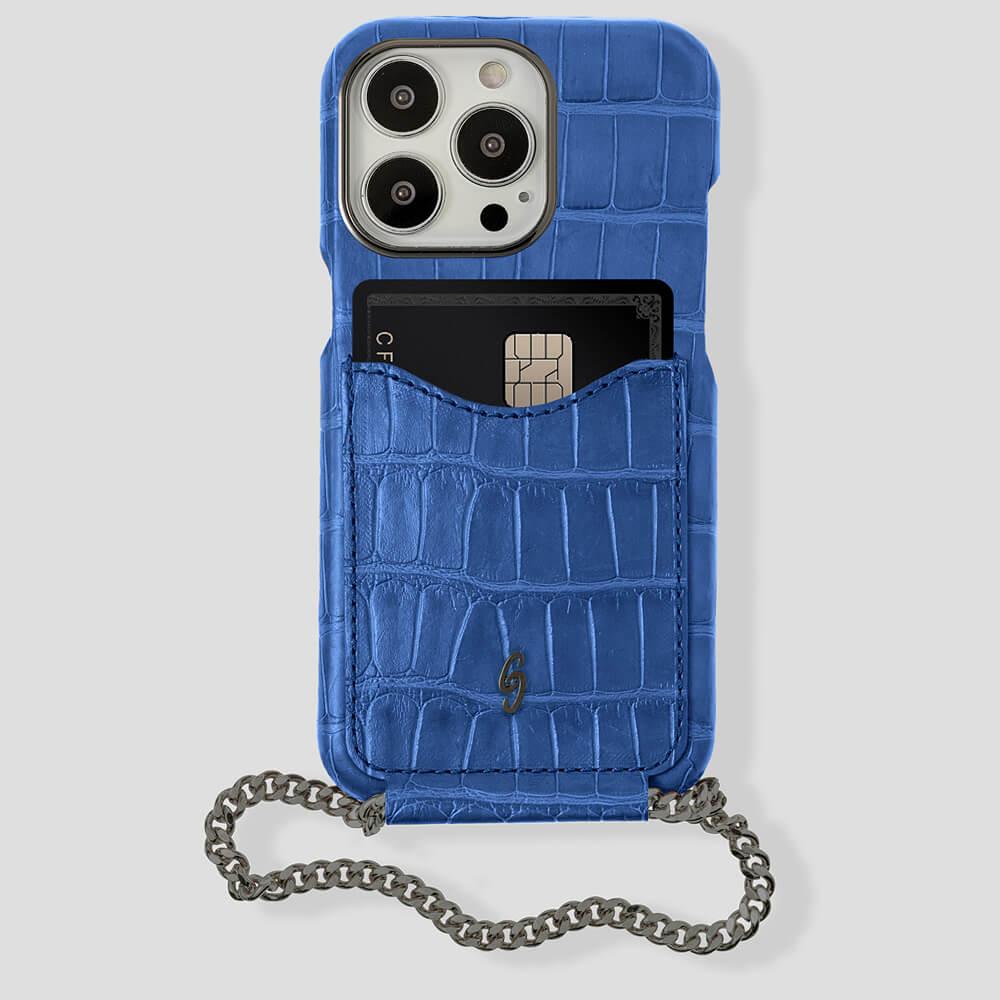 Cardholder Alligator Case for iPhone 13 Pro Max - Gatti Luxury