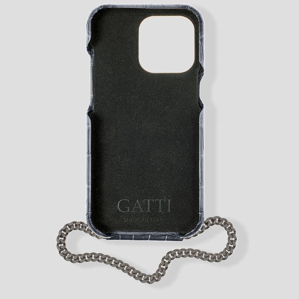Cardholder Alligator Case for iPhone 14 Plus - Gatti Luxury