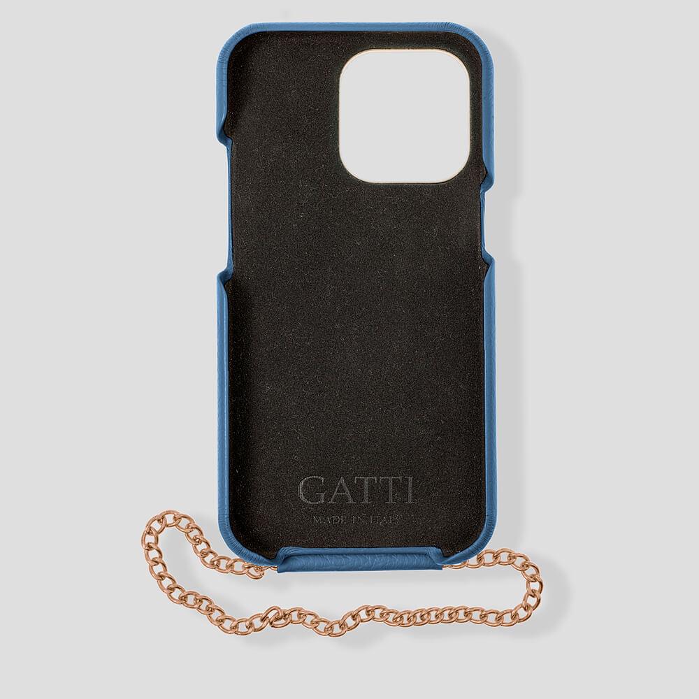 Cardholder Calfskin Case for iPhone 14 - gattiluxury
