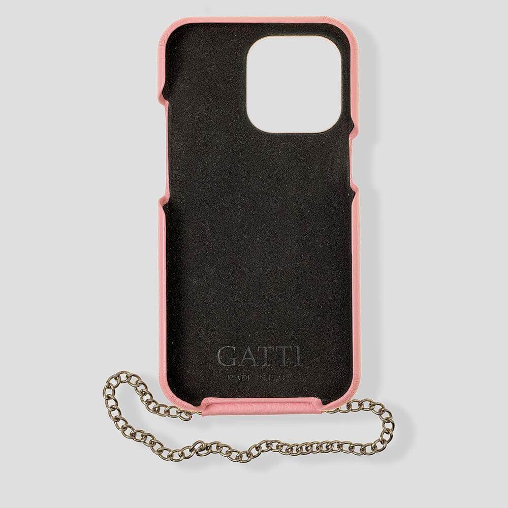 Cardholder Calfskin Case for iPhone 14 Max - gattiluxury