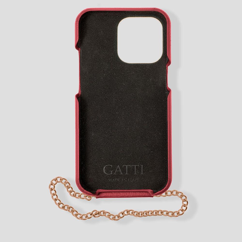 Cardholder Calfskin Case for iPhone 14 Pro Max - gattiluxury