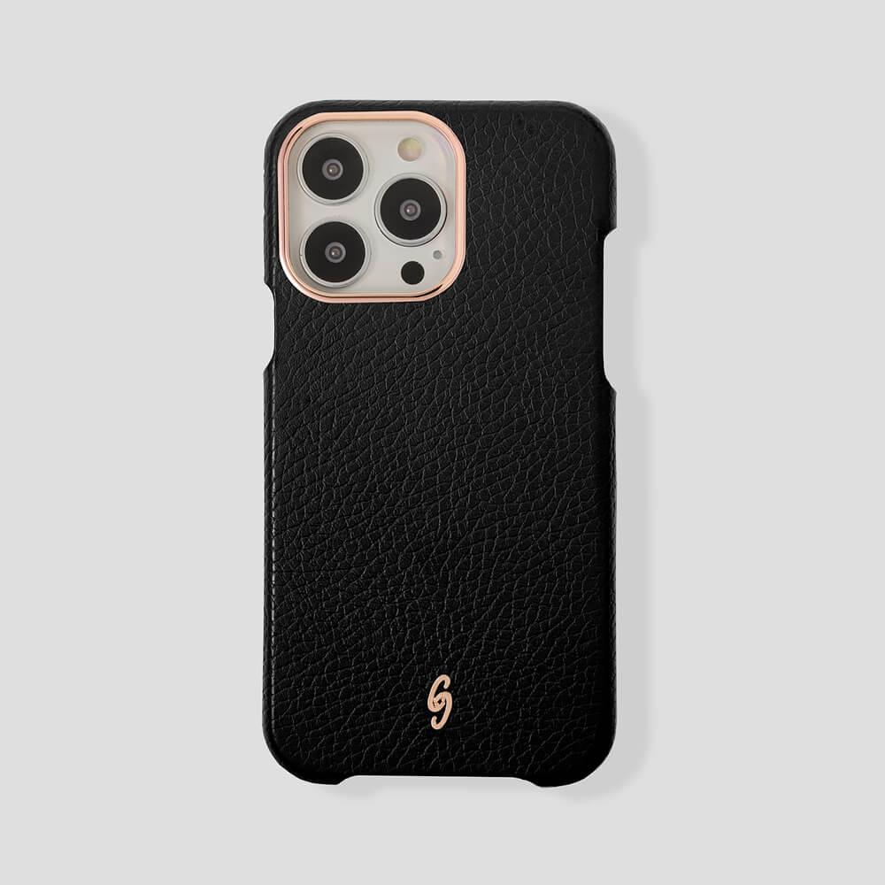 Classic Calfskin Case for iPhone 14 Max - gattiluxury