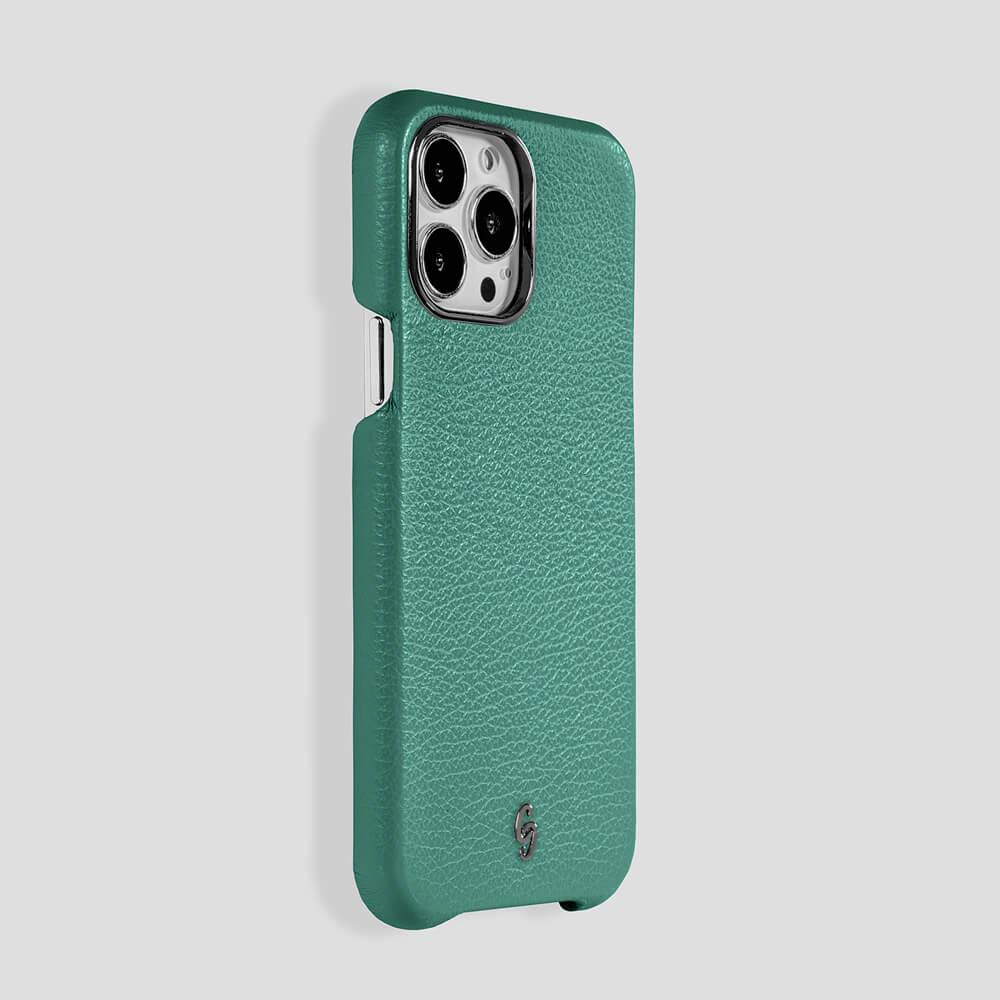 Classic Calfskin Case for iPhone 14 Max - gattiluxury