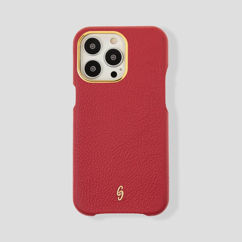 Classic Calfskin Case for iPhone 14 Pro Max - gattiluxury