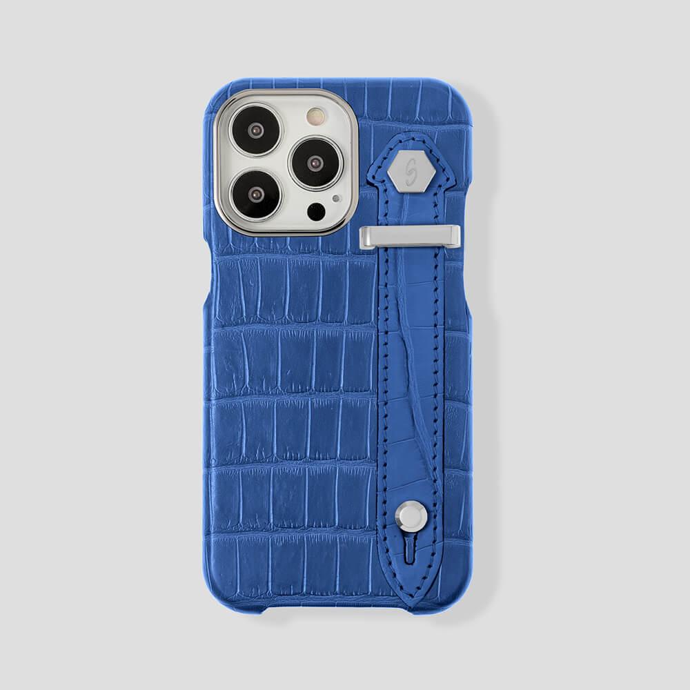 Loop Metal Strap Alligator Case for iPhone 13 Pro Max - Gatti Luxury