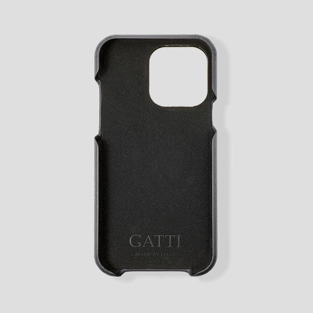 Loop Metal Strap Calfskin Case for iPhone 14 - Gatti Luxury