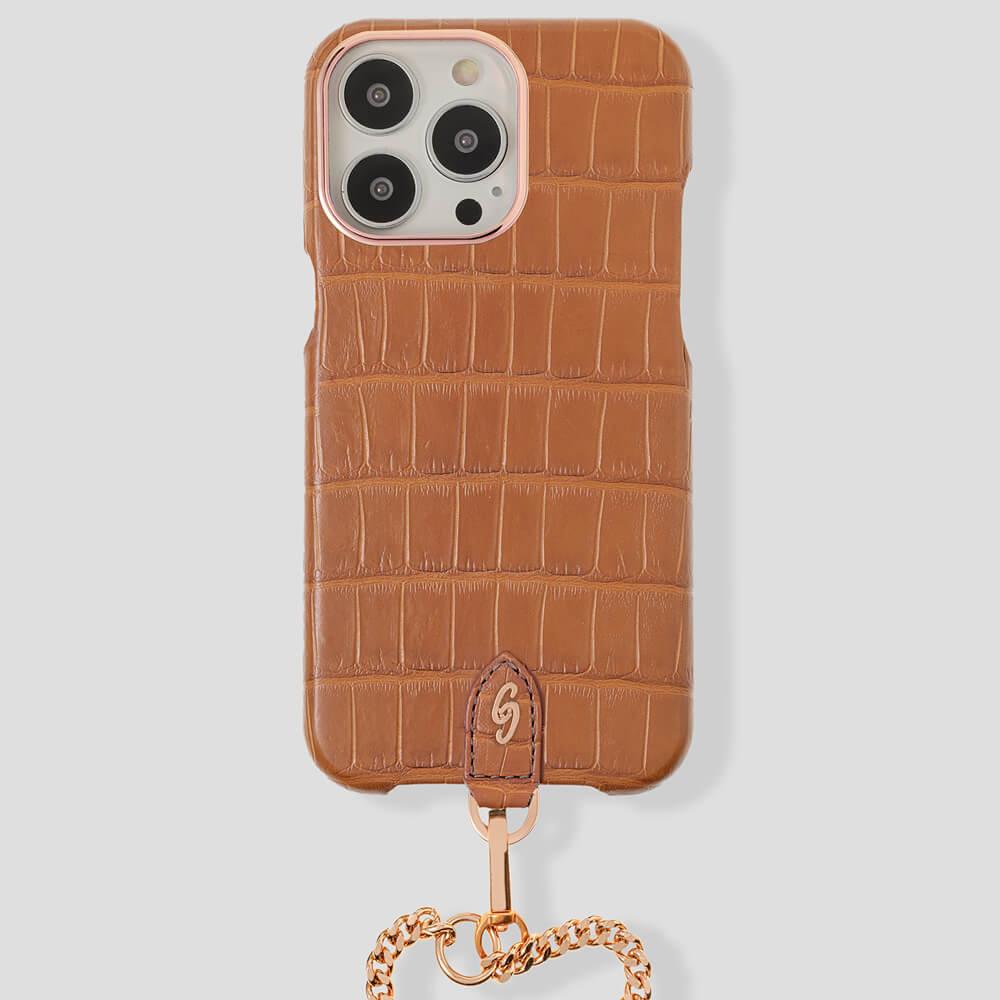 Necklace Alligator Case for iPhone 13 Pro - Gatti Luxury