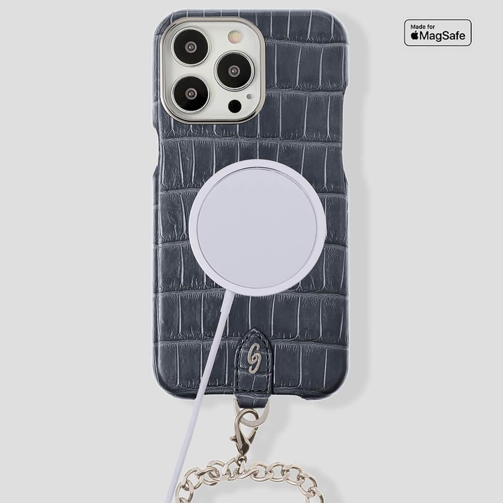 Necklace Alligator Case for iPhone 13 Pro Max - Gatti Luxury