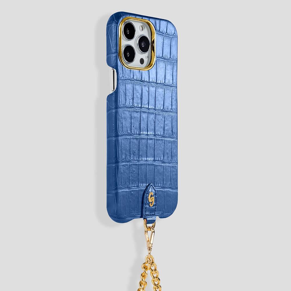 Necklace Alligator Case for iPhone 14 - Gatti Luxury