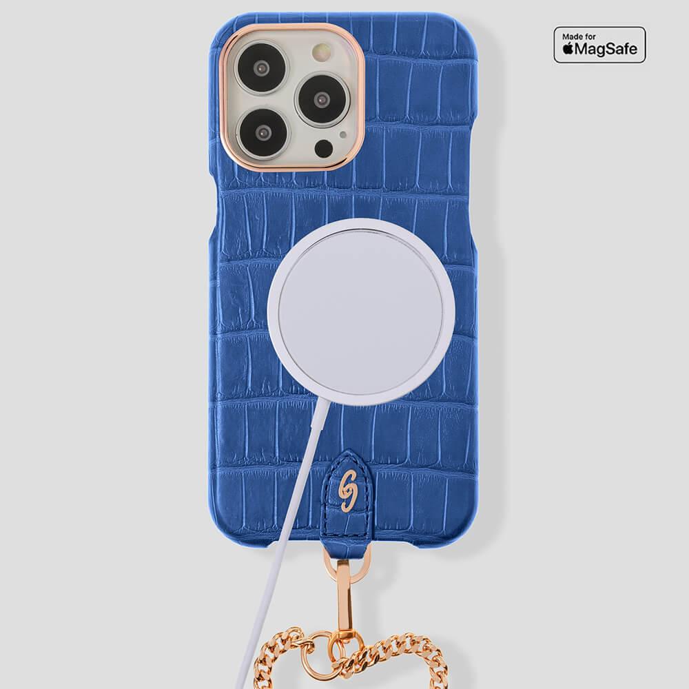 Necklace Alligator Case for iPhone 14 Pro Max - Gatti Luxury
