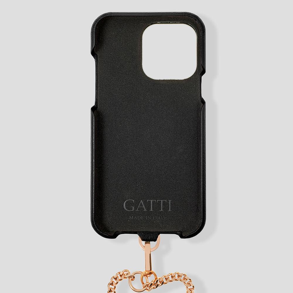 Necklace Calfskin Case for iPhone 14 - gattiluxury