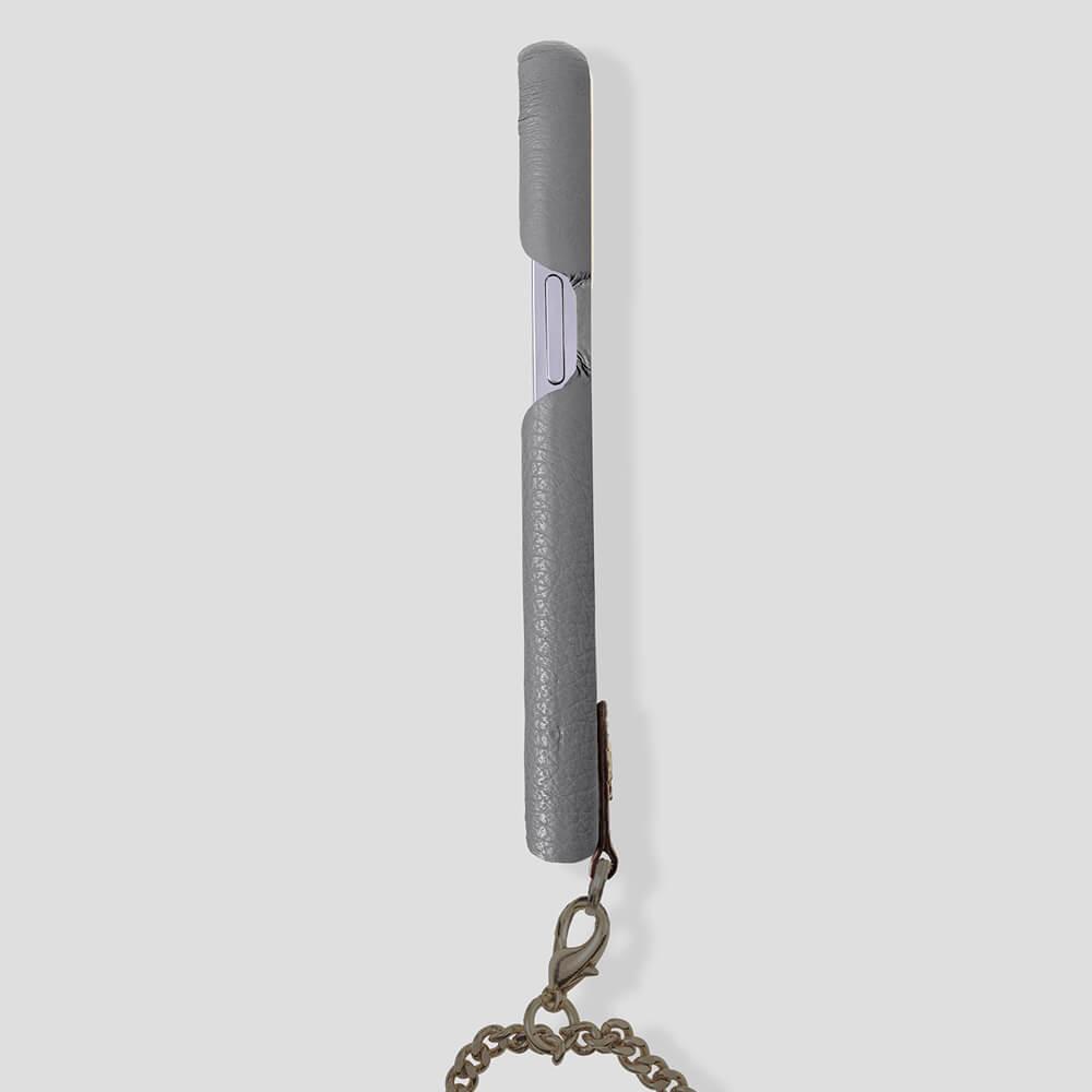 Necklace Calfskin Case for iPhone 14 - Gatti Luxury