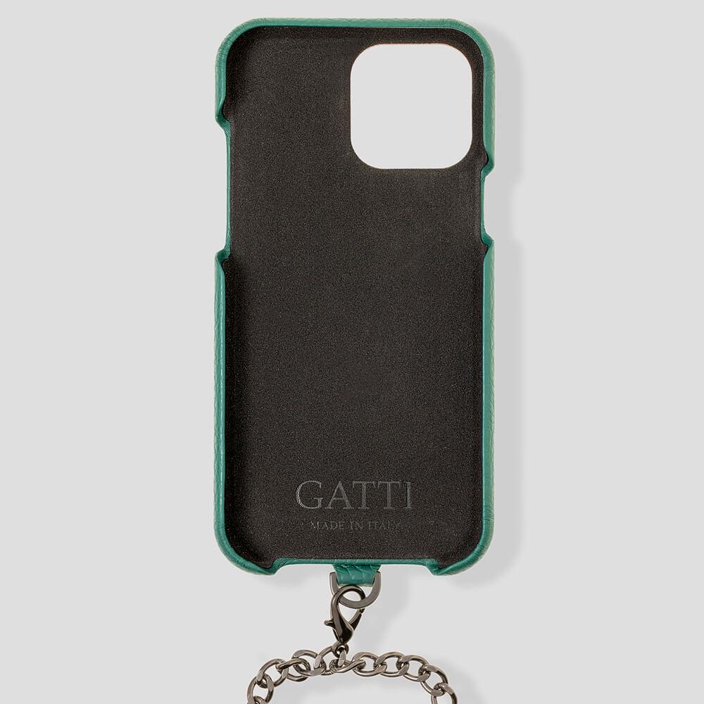 Necklace Calfskin Case for iPhone 14 - gattiluxury
