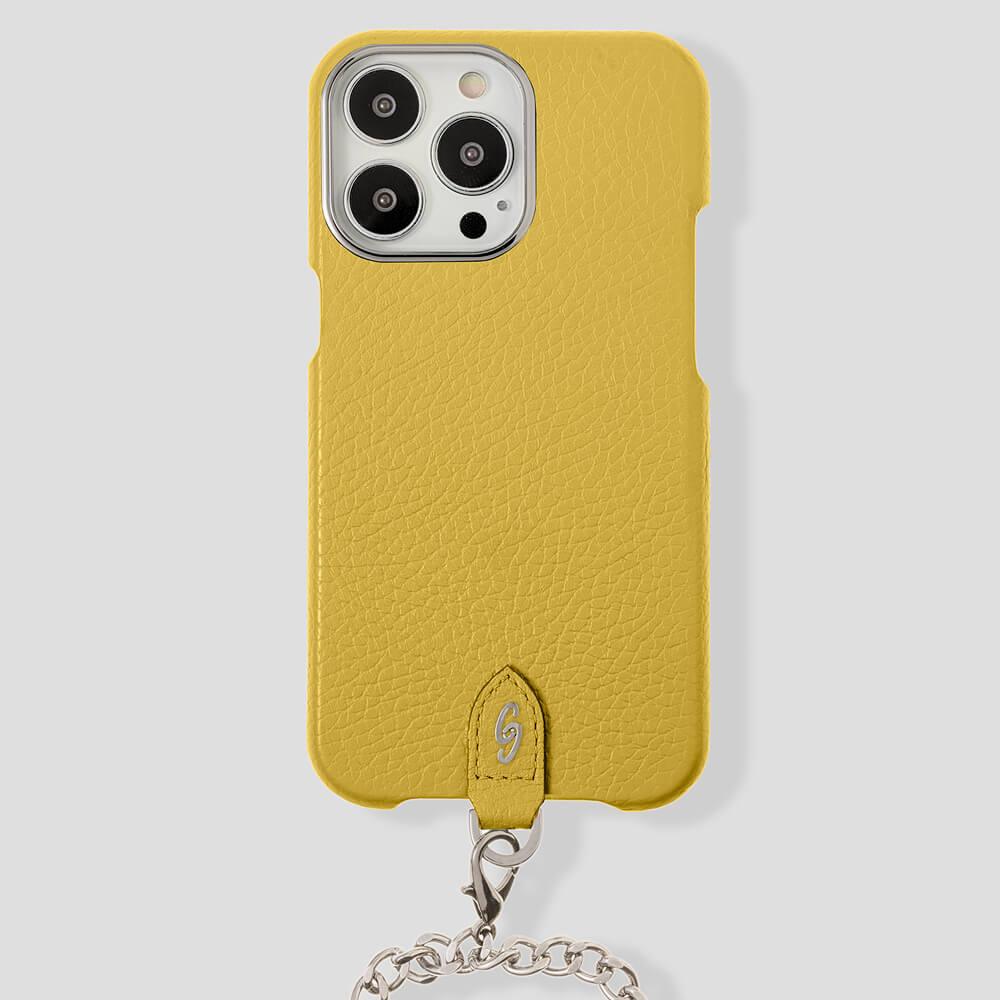 Necklace Calfskin Case for iPhone 14 Plus - Gatti Luxury