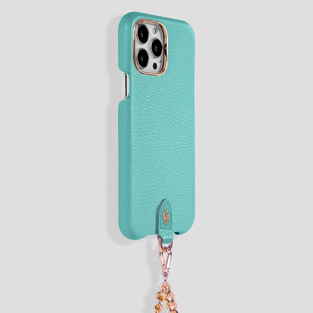 Necklace Calfskin Case for iPhone 14 Plus - Gatti Luxury