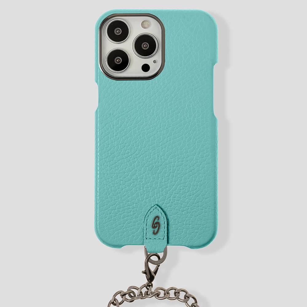 Necklace Calfskin Case for iPhone 14 Plus - Gatti Luxury