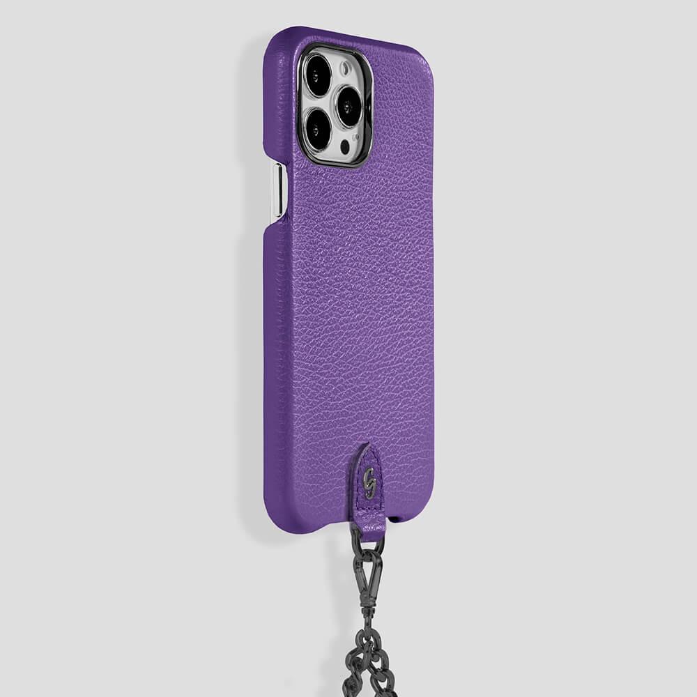 Necklace Calfskin Case for iPhone 14 Pro - Gatti Luxury