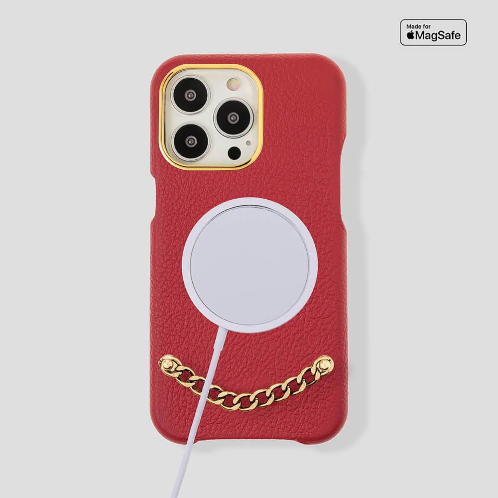 Preziosa Calfskin Case for iPhone 14 Pro - gattiluxury